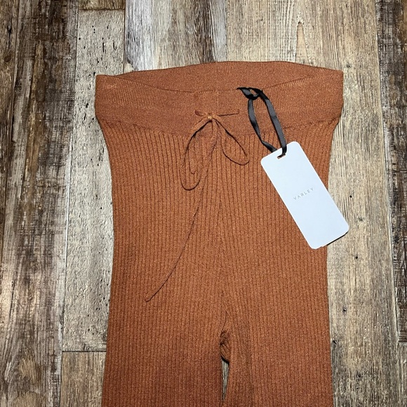 VARLEY NWT Macado Rib Knit Legging in Tortoise Shell Size Small - Picture 3 of 7